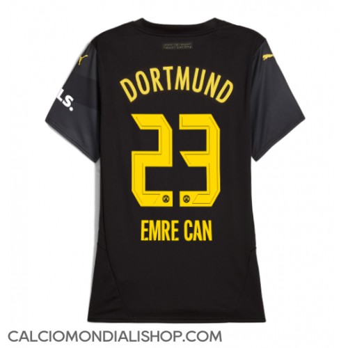 Maglie da calcio Borussia Dortmund Emre Can #23 Seconda Maglia Femminile 2024-25 Manica Corta